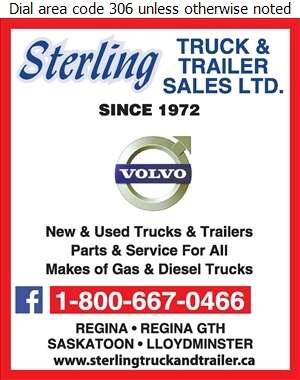 Sterling Truck & Trailer Sales Ltd - Truck Dealers Digital Ad