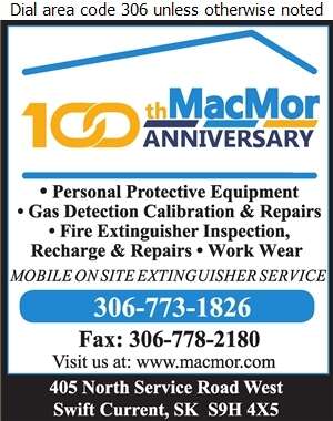 Fall Protection  MacMor Industries