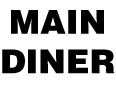 Main Diner Restaurant Logo