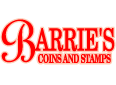 Barrie's Coins & Stamps Logo