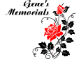 Gene's Memorials Logo