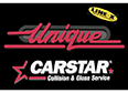 UNIQUE CARSTAR Collision Auto Glass & Line-X Logo