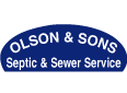Olson & Sons Septic Truck & Sewer Service Logo